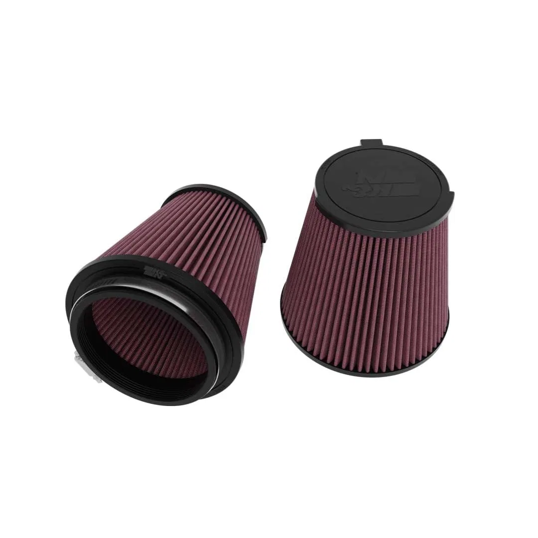 E-0630 – K&N FILTER Air Filter, Washable Red Cotton Gauze Round Tapered - view 2